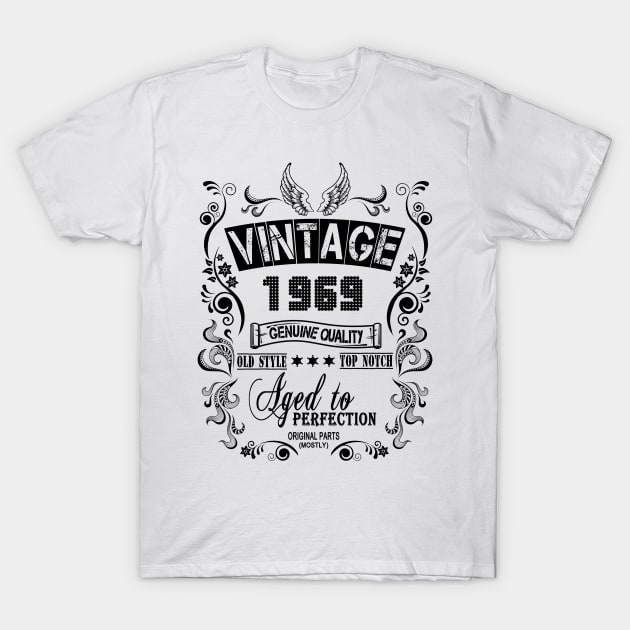 vintage 1969 T-Shirt by Javacustoms